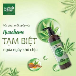 Dung Dịch Vệ Sinh Phụ Nữ Thảo Dược Trầu Không Huna’shome 250ml