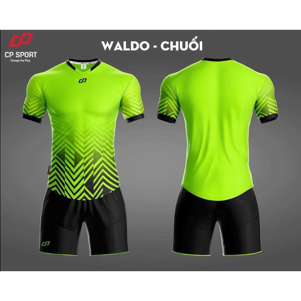 [RẺ VÔ ĐỊCH] ÁO BÓNG ĐÁ KHÔNG LOGO WALDO CHUỐI