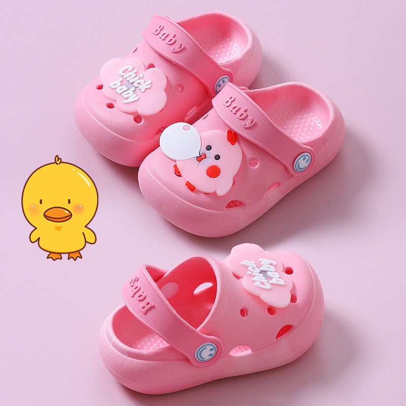 Dép cho bé trai bé gái dép sục cao cấp siêu nhẹ dép crocs chống trơn trượt BIBO STORE VD100