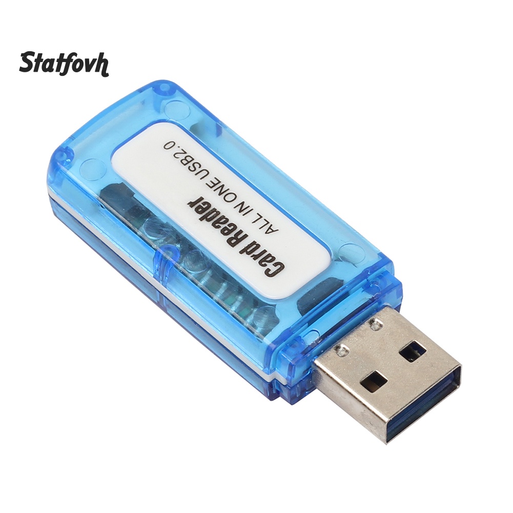 1 Đầu Đọc Thẻ Nhớ Usb 2.0 4 Trong 1 Cho M2 Sdhc Dv Micro Sd Tf | BigBuy360 - bigbuy360.vn
