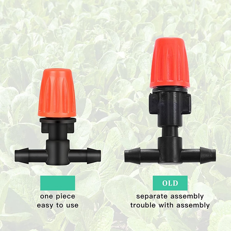 Set 50 Vòi Phun Sương Tưới Cây Ba Chiều Tùy Chỉnh Tiện Dụng Cho Nhà Kính