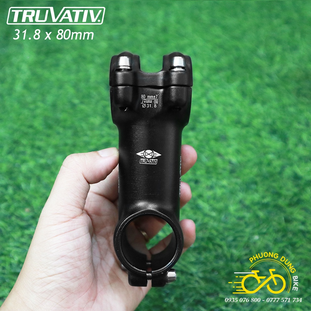 Pô tăng nhôm xe đạp TRUVATIV cỡ 31.8x60mm / 31.8x80mm