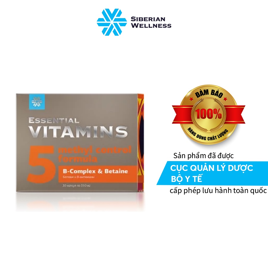 Vitamin B -complex &amp; Betaine chống xơ vữa mạch, hỗ trợ tốt cho tim mạch - 30 viên ... ...