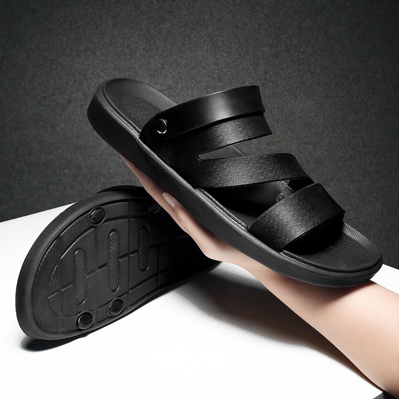 Giày Sandal Da Chống Thấm Nước Cho Nam Size 40-45