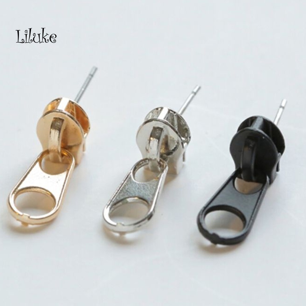 Đôi Khuyên Tai HìNh KhóA KéO Cá TíNh ThờI Trang Cho Nữ