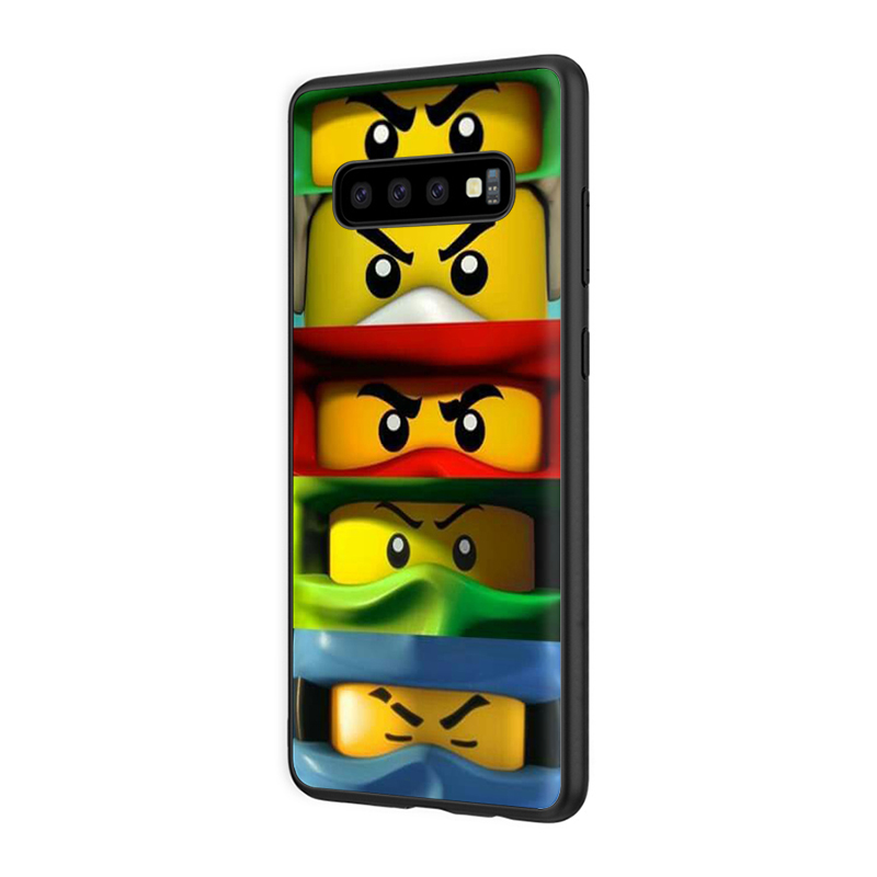 Ốp Lưng Silicone Hình Lego Ninjago Cho Samsung A5 2017 A6 A8 Plus A7 A9 2018 Note 8 9