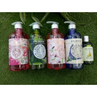 Combo 3 chai sữa tắm thiên nhiên Purite 850ml.