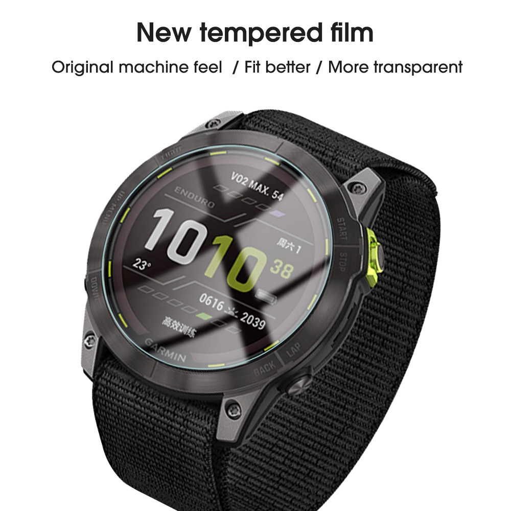 1 Kính Cường Lực 9H Bảo Vệ Màn Hình Chống Trầy Cho Đồng Hồ Thông Minh Garmin Enduro 2