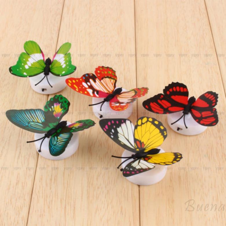 Buena Bộ 12 con 3D bướm dán trang trí