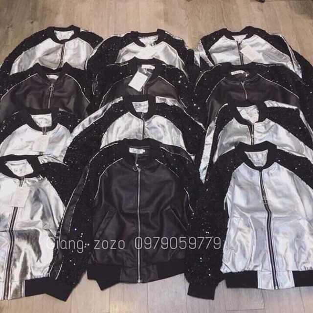 Áo da kim sa siêu đẹp