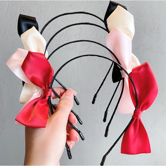 Băng Đô Cài Tóc Hình Nơ Jisoo MILA - BD021