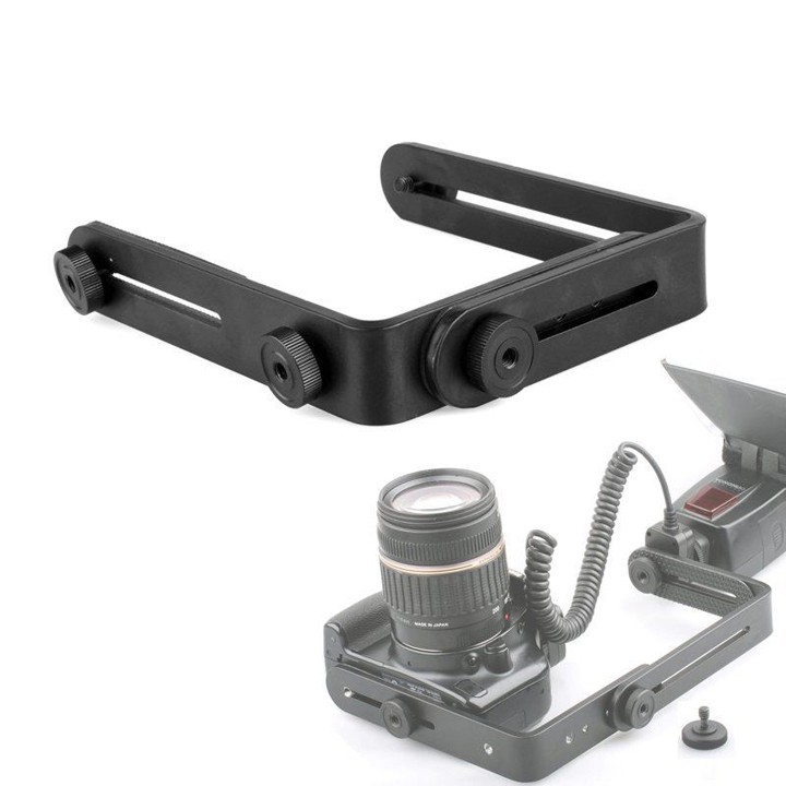 Gá gắn đèn Flash Led chữ L shaped bracket