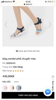 Giày sandal Juno