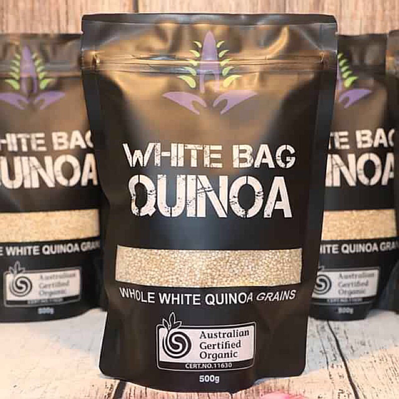 Hạt Diêm mạch Hữu Cơ Organic White Bag Quinoa