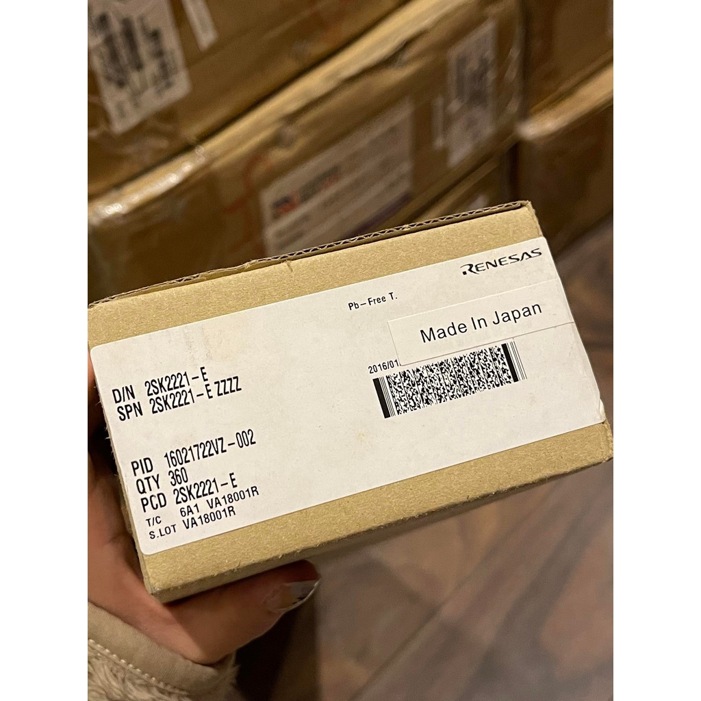 Cặp sò công suất RENESAS 2SJ352/2SK2221 chính hãng mới 100%