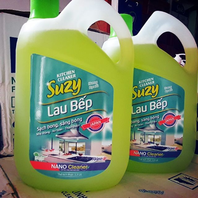 (CHÍNH HÃNG) Nước Lau Bếp Đa Năng SUZY 2,3L - chất lượng NHẬT BẢN