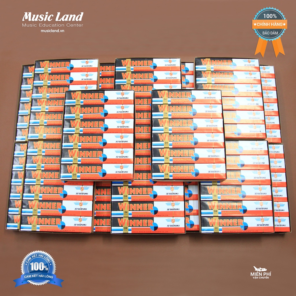 Kèn Harmonica Suzuki Winner W-24 – Chính Hãng