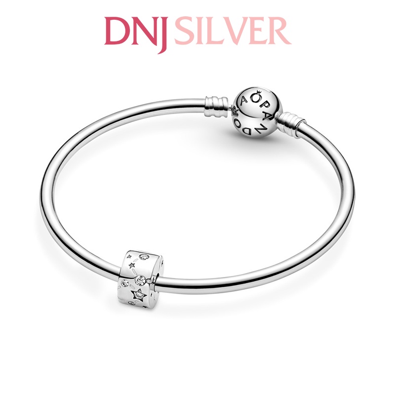[Hàng cao cấp] Charm bạc 925 cao cấp, hàng chuẩn bạc - Charm Stars &amp; Galaxy thích hợp để mix vòng tay charm - DN007