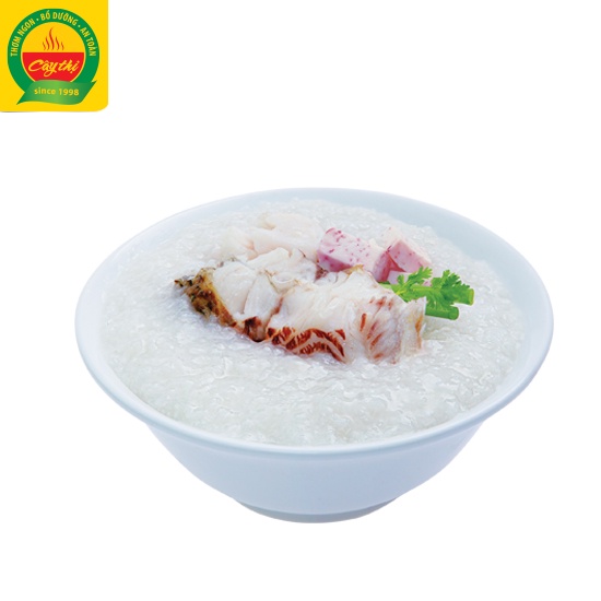 Cháo Tươi Cá Chẽm Khoai Môn Cây Thị Mở Gói Ăn Ngay 260G