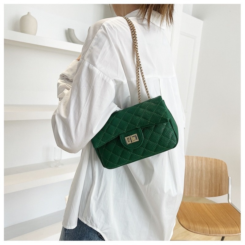 Túi Xách Đeo Vai Hình Vuông Nhỏ Đơn Giản Phong Cách Âu Mỹ Cổ Điển Thời Trang Mới 2022 Gylb1574 Dành Cho Bạn Nữ