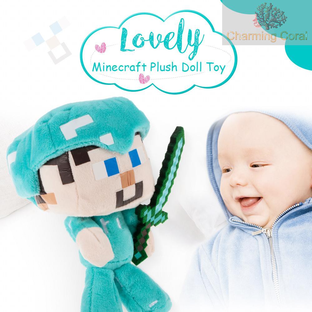 đồ chơi nhồi bông Hình Nhân Vật Char Minecraft