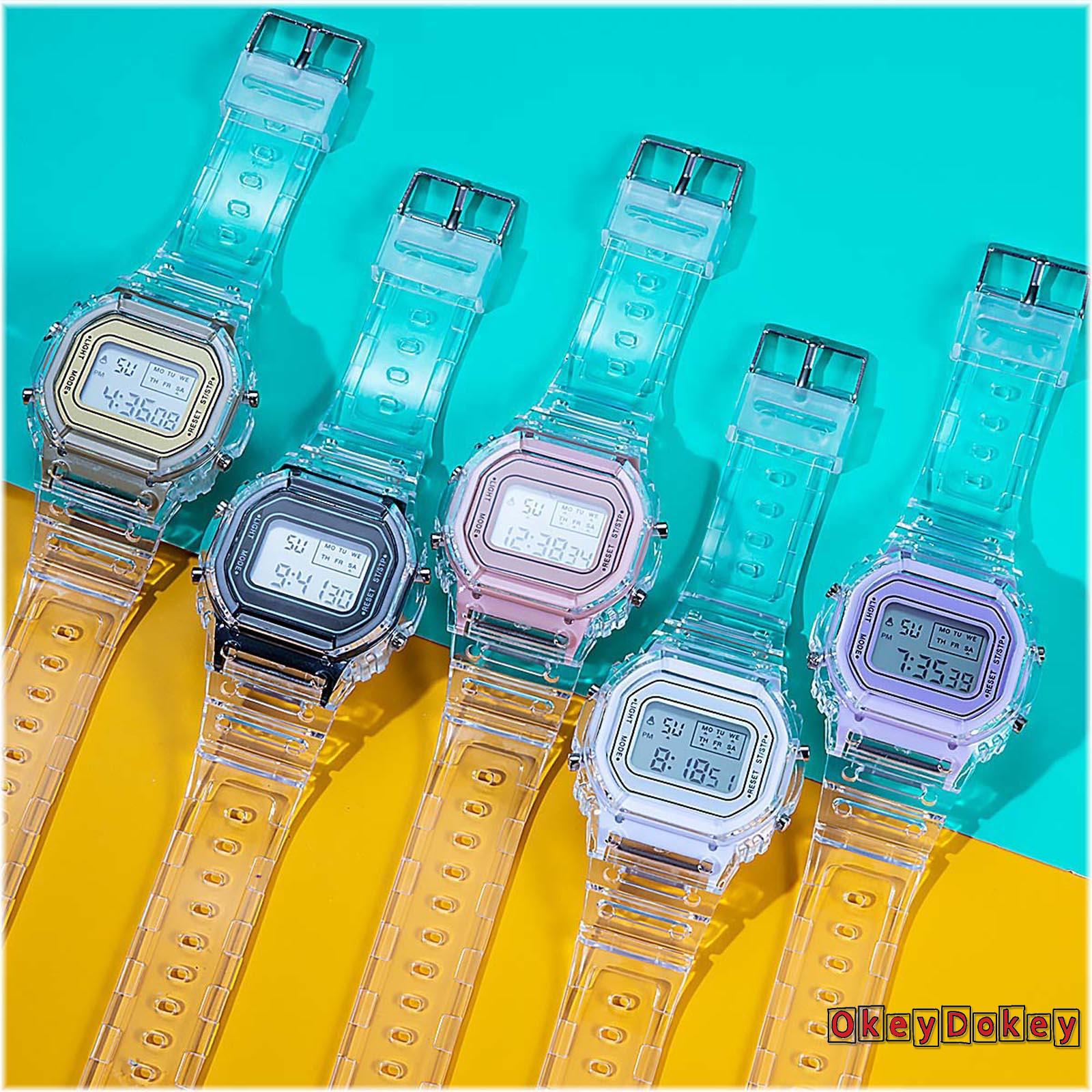 Đồng Hồ Điện Tử Đeo Tay Chống Nước Màu Đen / Vàng / Hồng / Tím / Trắng | BigBuy360 - bigbuy360.vn