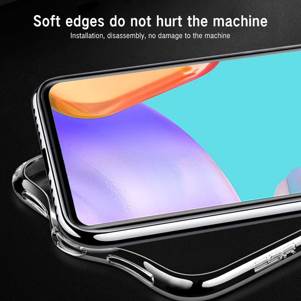 Ốp điện thoại trong suốt chống sốc dành cho Xiaomi POCO C65 C55 C40 F5 F4 F3 M5 M5s X5 X4 X3 NFC M4 M3 GT F2 Pro 4G 5G 2023