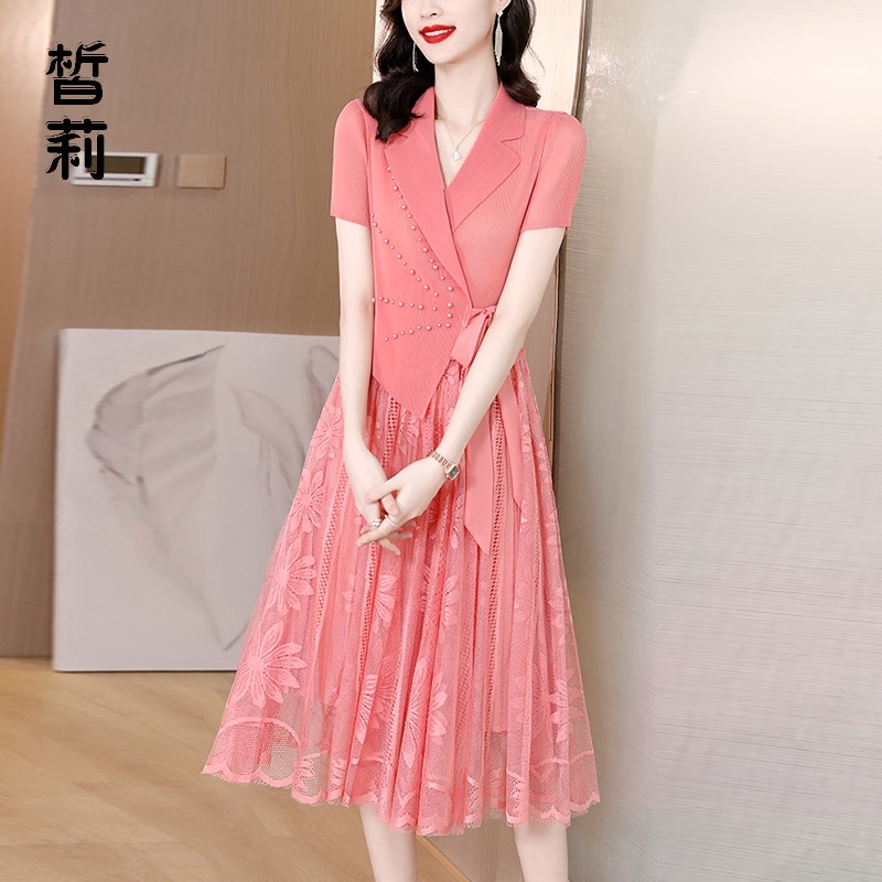 Đầm Ren Cao Cấp Phong Cách Phương Tây Thời Trang Mùa HèDành Cho Nữ