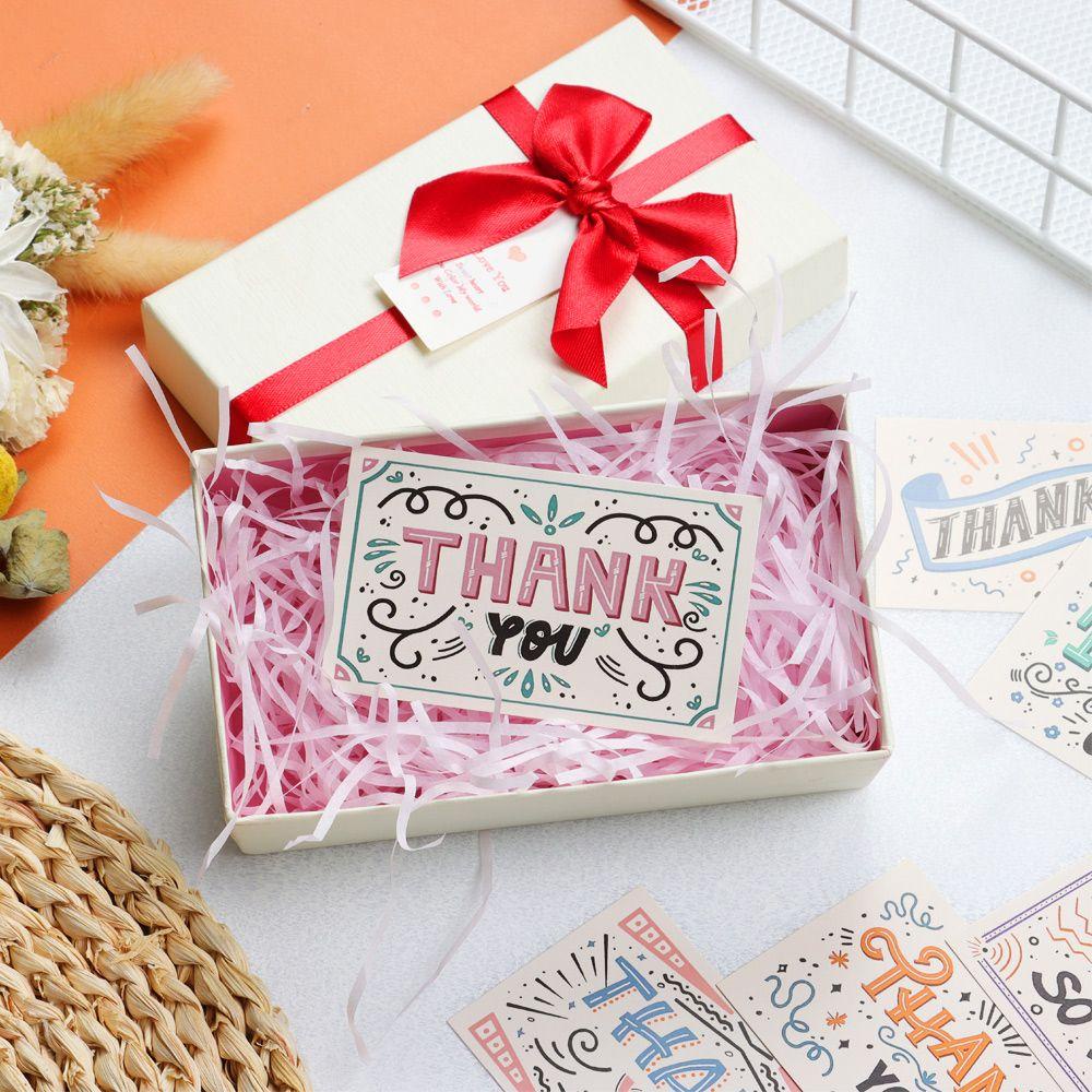 Set 50 Tấm Thiệp Cảm Ơn 2.1inx3.5cm Đa Dụng Chất Lượng Cao