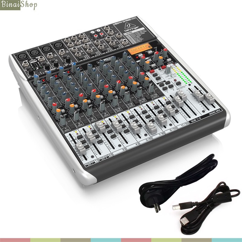 [Mã ELHACE giảm 4% đơn 300K] Mixer USB 16 cổng Behringer Xenyx QX1622USB