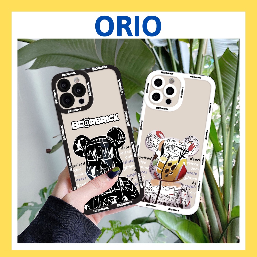 Ốp lưng iphone trong lỗ camera bear.bri.ck 6/6plus/6splus/7/7plus/8/8plus/x/xs/11/12/13/14/pro/max/plus/promax - ORIO