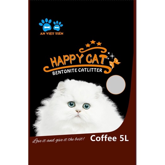 Cát vệ sinh cho mèo HAPPY CAT túi 10 lít