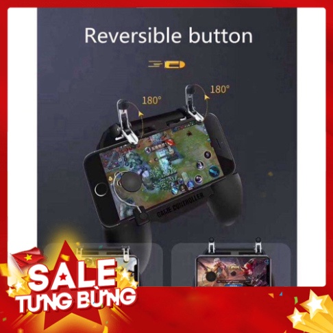 [FREE SHIP] Tay Cầm Chơi Game PUBG ROS Liên Quân Freefire MV Pro 6 in 1 HOT 2019