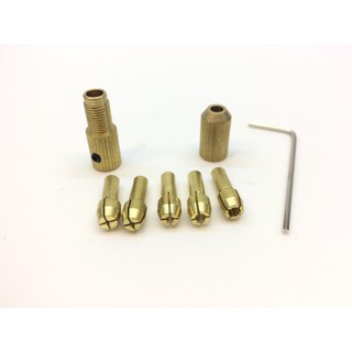 Bộ đầu kẹp đa năng - trục 2mm/3.17mm