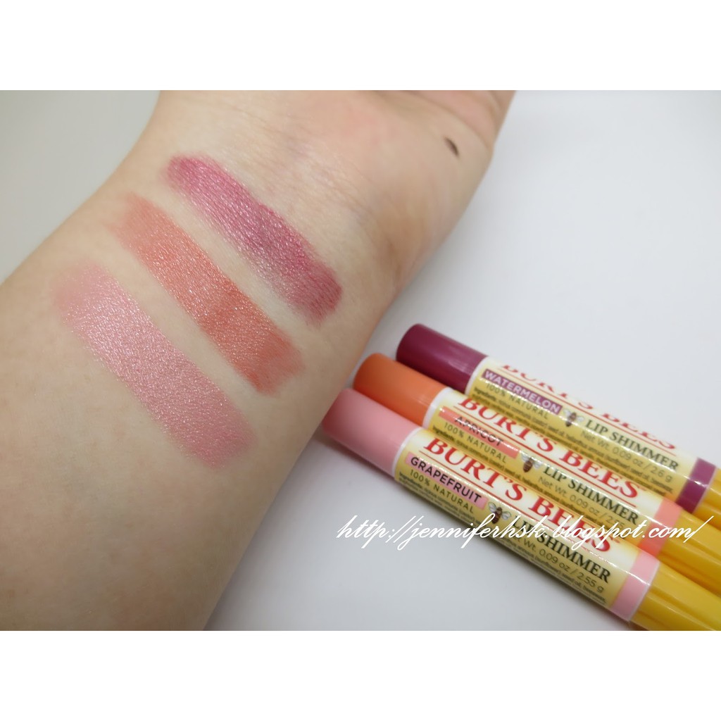 Son dưỡng có màu Burt's Bees Lip Shimmer