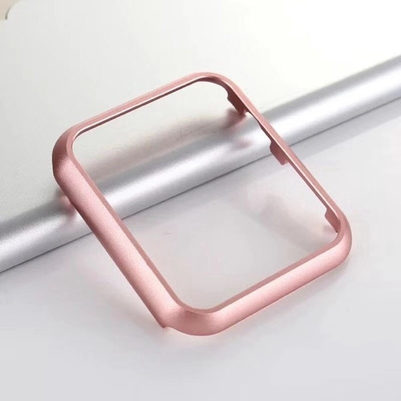 Khung thép bảo vệ đồng hồ thông minh Apple Watch6 5 4 3 Se 2 1 thích hợp cho Iwatch 40mm 44mm 42mm 38mm