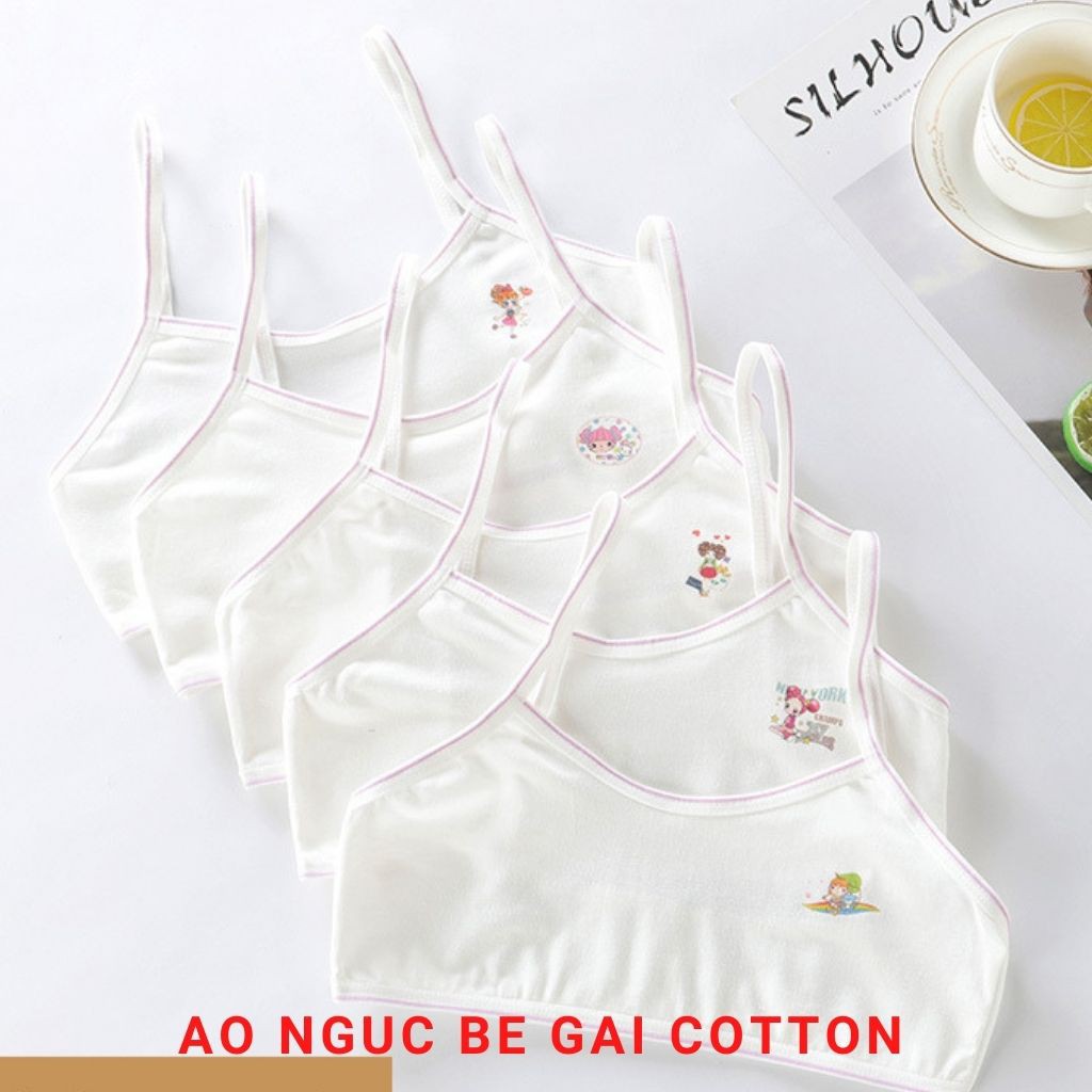 Áo ngực bé gái chất Cotton từ 8-12 tuổi