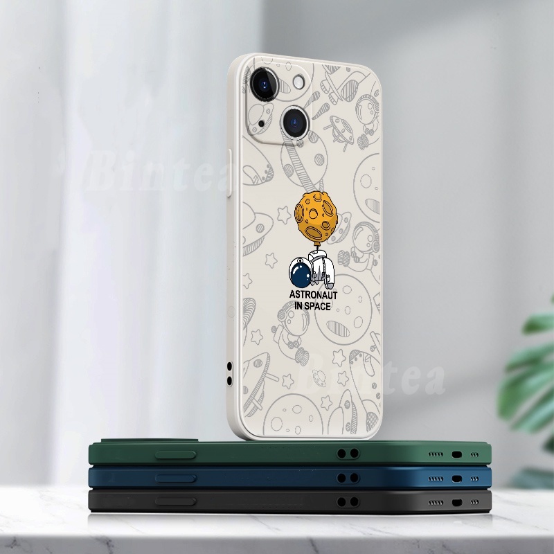 Ốp Điện Thoại In Hình Phi Hành Gia Cho Samsung A24 A14 A04E A13 A03S A02S A03 A12 A51 A71 A50S A30S A50 A30 A20 A10 A10S A20S A11