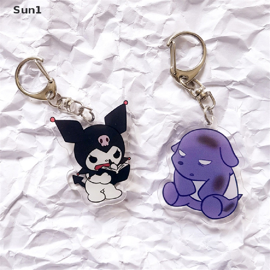 Sun1 &gt; Móc Khóa Hình Sanrio Hello Kitty Kuromi My Melody Dễ Thương Cho Bé