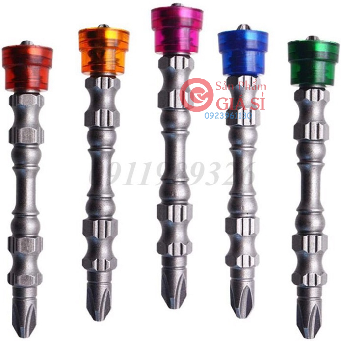 Bộ 5 mũi bắt vít bake 2 đầu - Đầu bắt vít 4 cạnh PH2 lực hút lớn ❤️freeship❤️