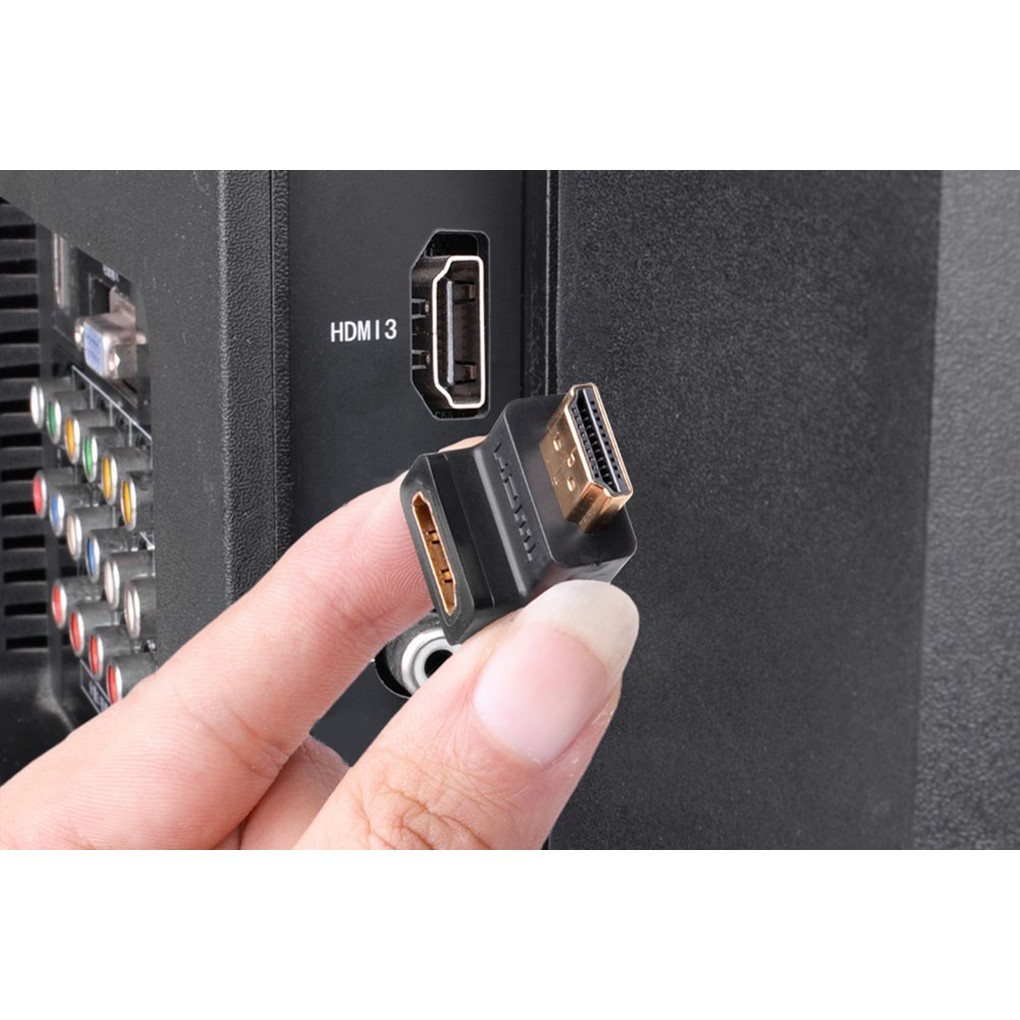 Đầu nối HDMI vuông góc 90 độ Ugreen 20109  - Hàng chính hãng