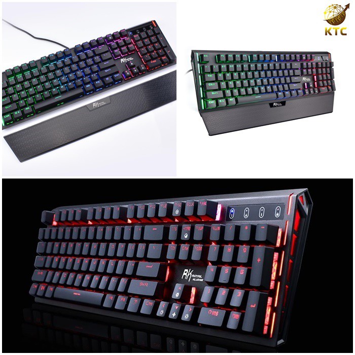 BÀN PHÍM CƠ GEAMING ROYAL KLUDGE RK950 BLACK - KTC shop