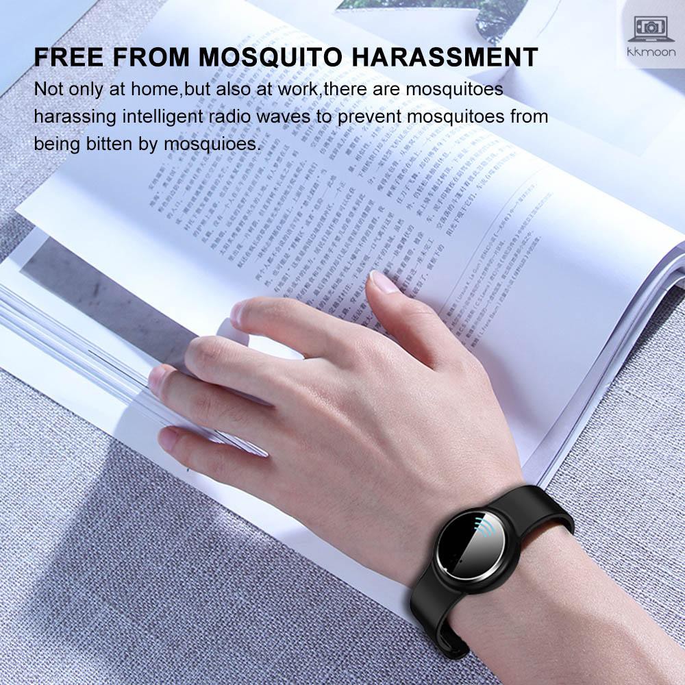 Ultrasound Mosquito Repellent Bracelet Indoor Outdoor Anti Mosquito Pest Insect Bugs Wristband For Kids Adult