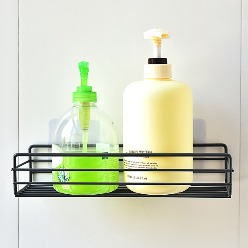 Kệ Kim Loại Gắn Tường Không Cần Khoan Tiện Dụng Cho Nhà Tắm