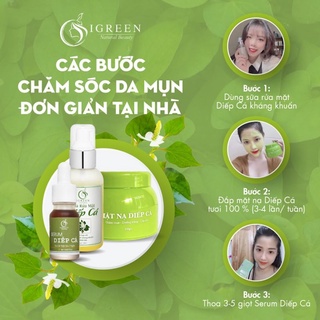 BỘ ĐÔI SỮA RỬA MẶT VÀ SERUM DIẾP CÁ