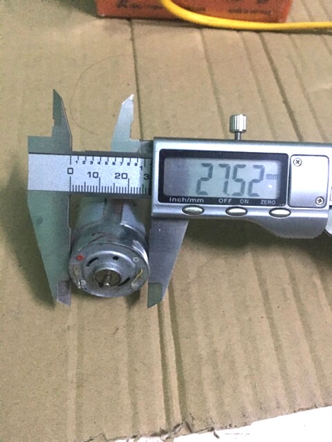 Động cơ - Motor Rs385-ST  12V - 24V Dc.