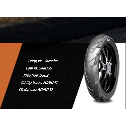 Vỏ xe Chính Hãng SAMURAI Cho Xe Số Các Loại D352 | BigBuy360 - bigbuy360.vn