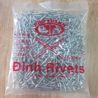 20 Con Đinh Rút , Rivets Phú Thành Nhiều Cỡ