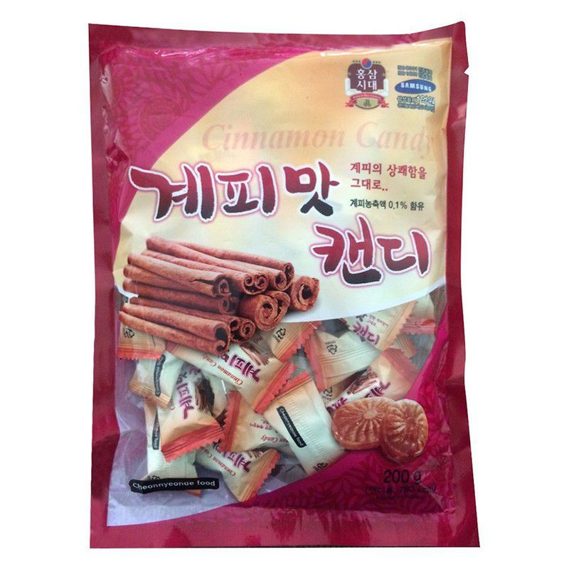 Kẹo quế cứng Hàn Quốc (200g)