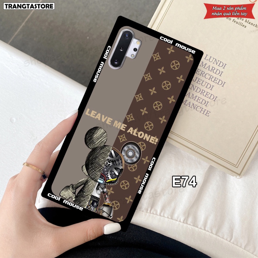 Ốp lưng Samsung Note 10 / Note 10 Plus / Note 10+ in hình gấu Bearbrick,Metal Style,Doremon siêu dễ thương chất lượng
